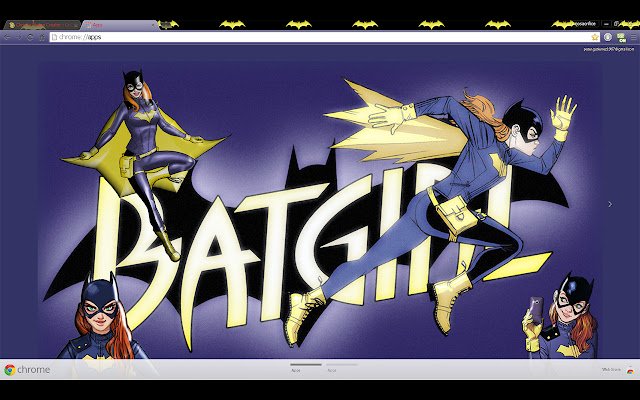 La nuova 52 Batgirl del Chrome Web Store verrà eseguita con OffiDocs Chromium online