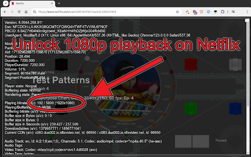 New Netflix 1080p  from Chrome web store to be run with OffiDocs Chromium online