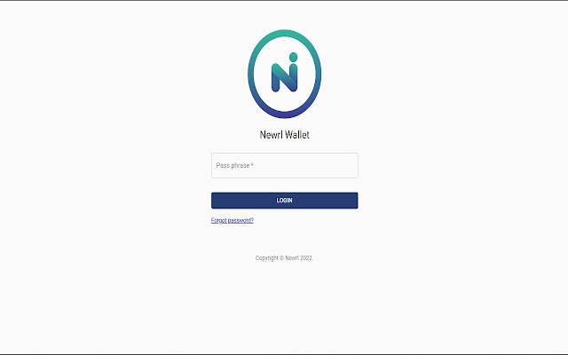 Ekstensi uji dompet Newrl dari toko web Chrome untuk dijalankan dengan OffiDocs Chromium online