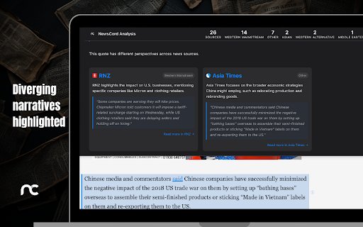 NewsCord Companion  from Chrome web store to be run with OffiDocs Chromium online