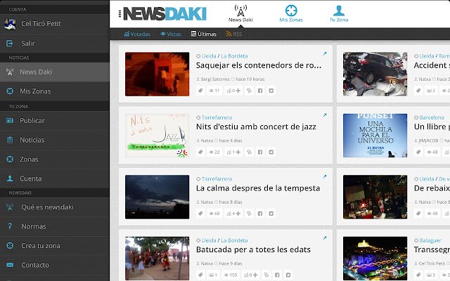 NewsDaki  from Chrome web store to be run with OffiDocs Chromium online