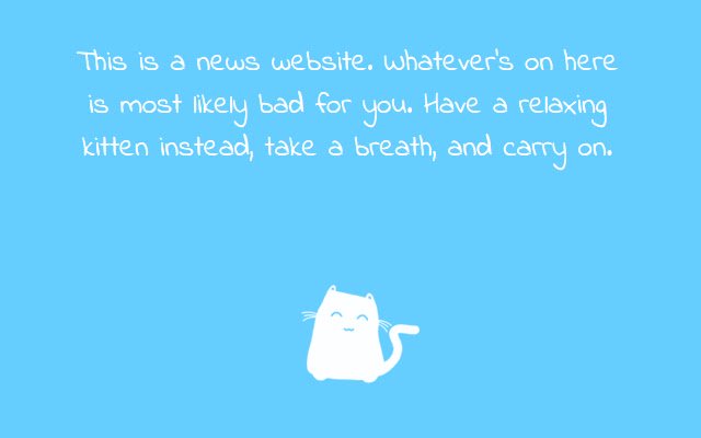 Newskitten  from Chrome web store to be run with OffiDocs Chromium online