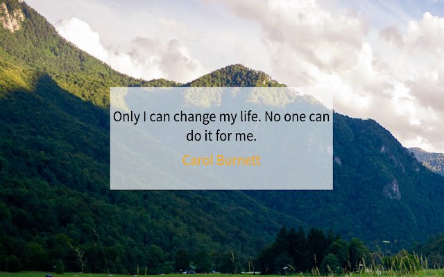 New Tab New Motivational Quotes Image of Nature from Chrome web store to be run with OffiDocs Chromium ອອນ​ໄລ​ນ​໌