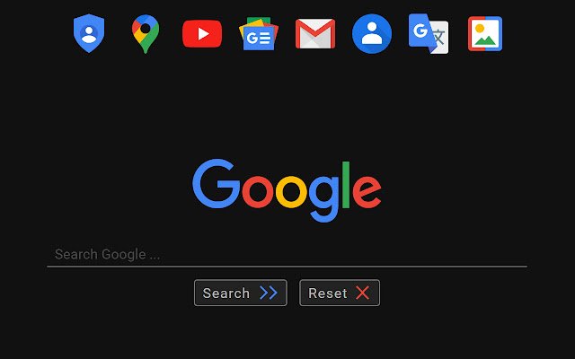 New Tab Start Page  from Chrome web store to be run with OffiDocs Chromium online