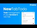 New Tab TODO  from Chrome web store to be run with OffiDocs Chromium online