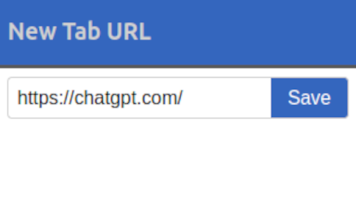New Tab URL  from Chrome web store to be run with OffiDocs Chromium online