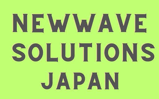 Newwave Solutions Japan For PC  from Chrome web store to be run with OffiDocs Chromium online