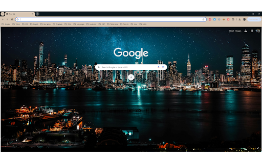 New York City at night  from Chrome web store to be run with OffiDocs Chromium online