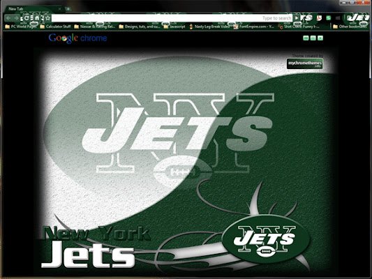 New York Jets Small de Chrome web store se ejecutará con OffiDocs Chromium en línea