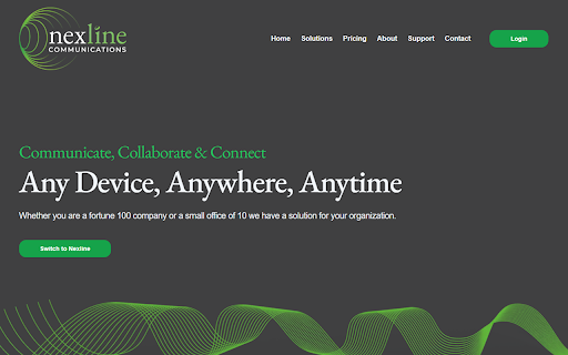 NexLine Communications  from Chrome web store to be run with OffiDocs Chromium online