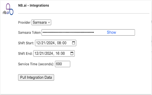 NextBillion.ai TSP Integration  from Chrome web store to be run with OffiDocs Chromium online