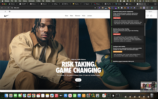 Next.js Performance Analyzer  from Chrome web store to be run with OffiDocs Chromium online