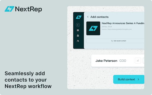 NextRep Chrome Extension  from Chrome web store to be run with OffiDocs Chromium online