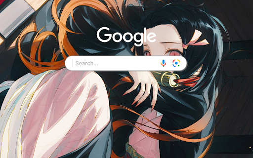 Nezuko Kamado Kimetsu no Yaiba Anime Theme  from Chrome web store to be run with OffiDocs Chromium online