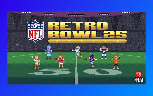NFL Retro Bowl 25 Side Panel  from Chrome web store to be run with OffiDocs Chromium online