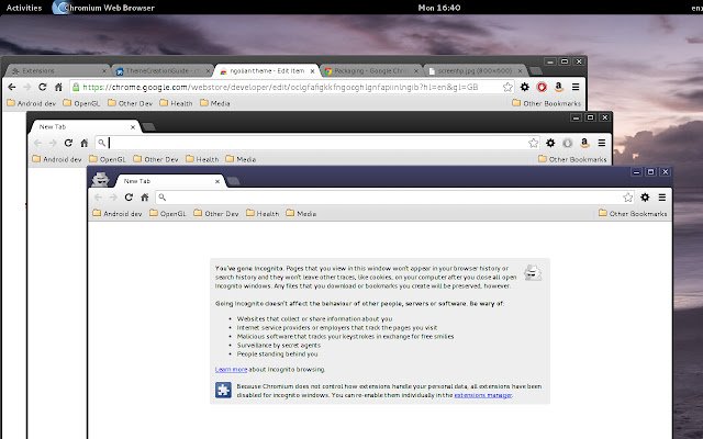 ערכת נושא ngolian מחנות האינטרנט של Chrome להפעלה עם OffiDocs Chromium באינטרנט