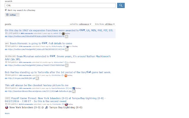 NHL Name Converter  from Chrome web store to be run with OffiDocs Chromium online