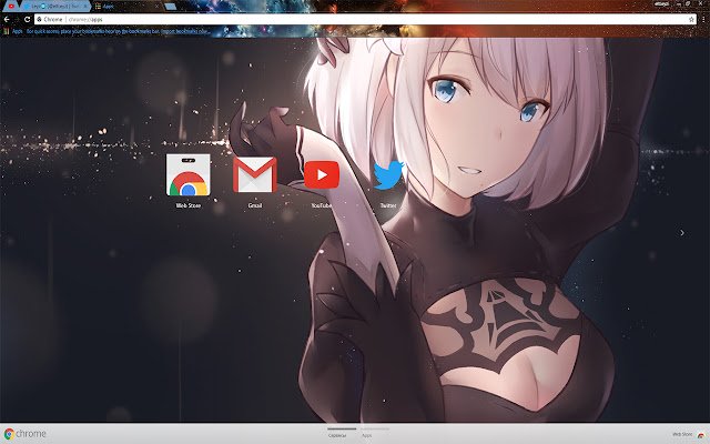 NieR: Automata | Charming Eyes YoRHa 2 (№ 2)  from Chrome web store to be run with OffiDocs Chromium online