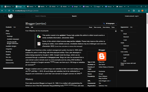 Night Mode Extension  from Chrome web store to be run with OffiDocs Chromium online