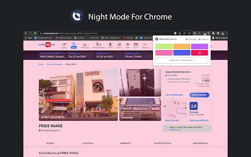 Night Mode For Chrome  from Chrome web store to be run with OffiDocs Chromium online