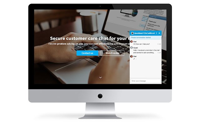 Ninchat  from Chrome web store to be run with OffiDocs Chromium online