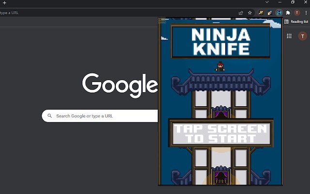 Ninja Knife w przeglądarce Chrome ze sklepu internetowego Chrome do uruchomienia z OffiDocs Chromium online
