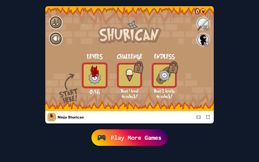 Ninja Shurican Game Master the Art of Shuriken Combat!  from Chrome web store to be run with OffiDocs Chromium online