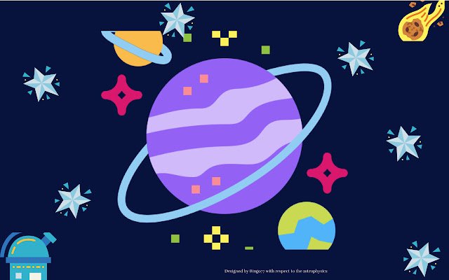 Ninth Planet Theme  from Chrome web store to be run with OffiDocs Chromium online
