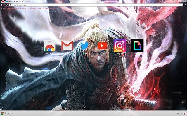 Nioh | «Videogame» 1920X1080 HD THEME da Chrome Web Store para ser executado com OffiDocs Chromium online