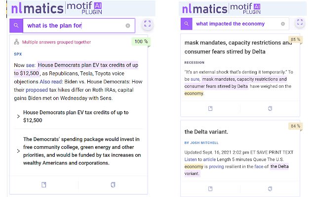 NLMatics Motif Plugin  from Chrome web store to be run with OffiDocs Chromium online