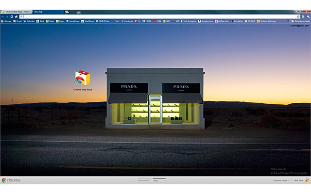 Chrome 网上商店的 Noel Kerns Prada Marfa 将与 OffiDocs Chromium 在线运行