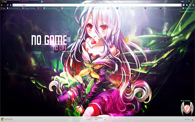 No Game No Life 09 1366X768 daripada kedai web Chrome untuk dijalankan dengan OffiDocs Chromium dalam talian