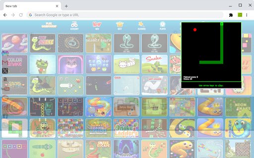 Nokia Snake Game Chrome  from Chrome web store to be run with OffiDocs Chromium online