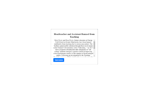 No More Clickbait!  from Chrome web store to be run with OffiDocs Chromium online