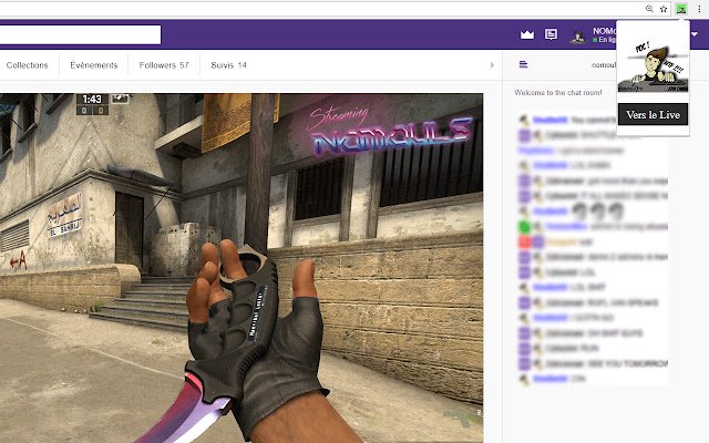 NoMoulS Live è attivo dal Chrome Web Store per essere eseguito con OffiDocs Chromium online