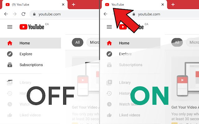 No Notif Counter  from Chrome web store to be run with OffiDocs Chromium online