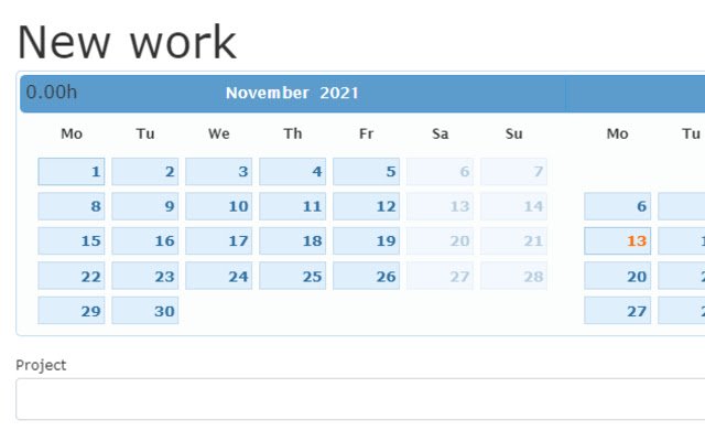 WorkLog tanpa henti dari toko web Chrome untuk dijalankan dengan OffiDocs Chromium online