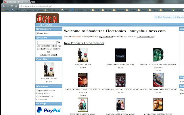 nonyabusiness.com de la boutique en ligne Chrome doit être exécuté avec OffiDocs Chromium en ligne