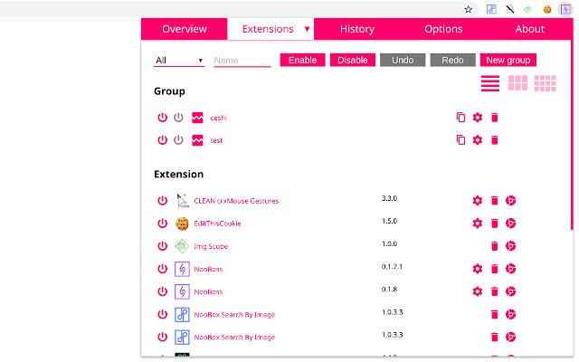 NooBoss  from Chrome web store to be run with OffiDocs Chromium online