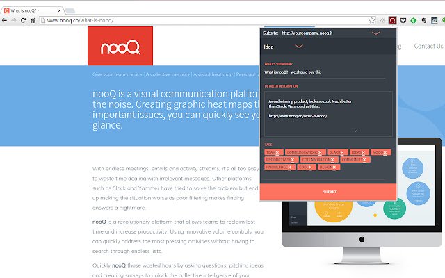 nooQ Web Clipper  from Chrome web store to be run with OffiDocs Chromium online