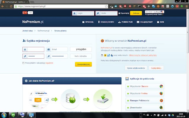 NoPremium.pl  from Chrome web store to be run with OffiDocs Chromium online