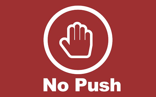 NoPush dari toko web Chrome untuk dijalankan dengan OffiDocs Chromium online
