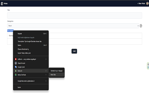 Notes AI from Chrome web store to be run with OffiDocs Chromium online Notes AI from Chrome web store to be run with OffiDocs Chromium online