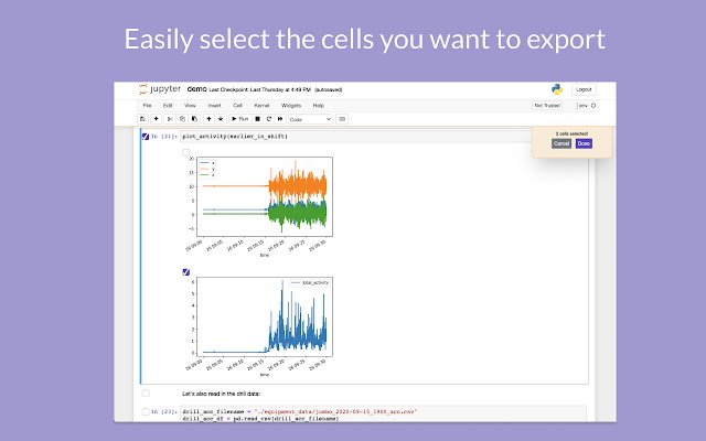 NoteView برای Jupyter از فروشگاه وب Chrome برای اجرا با OffiDocs Chromium به صورت آنلاین