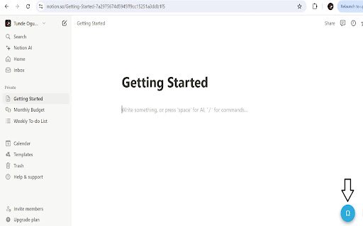 Notion Special Characters  from Chrome web store to be run with OffiDocs Chromium online