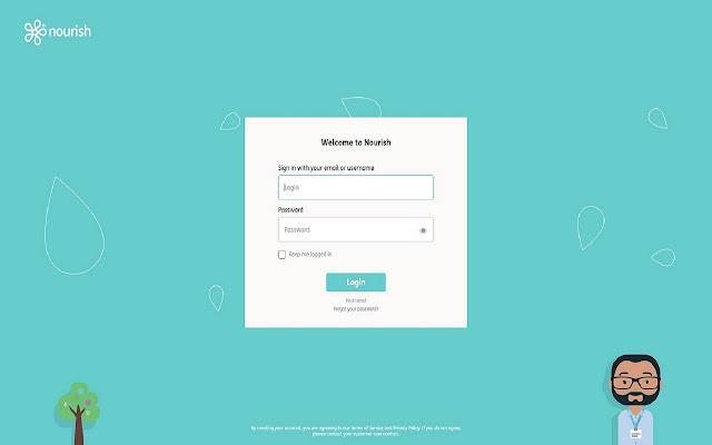 Nourish Care aus dem Chrome-Webshop soll mit OffiDocs Chromium online ausgeführt werden