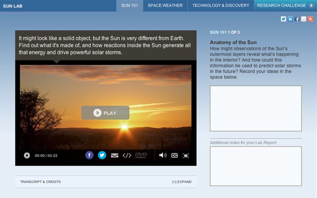 NOVA SunLab da Chrome web store para ser executado com OffiDocs Chromium online