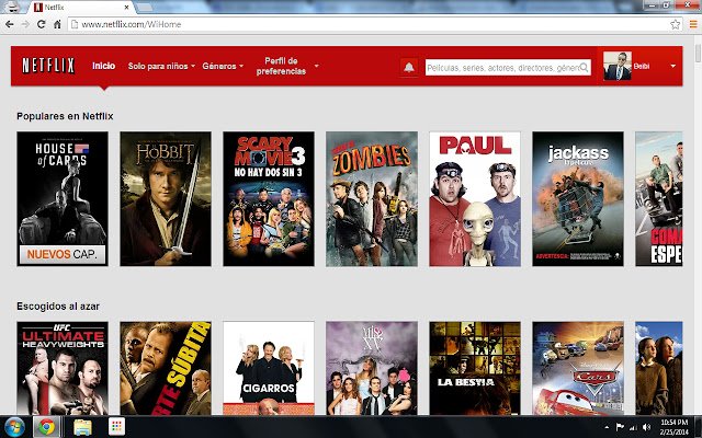 Novedades en Netflix uit de Chrome-webwinkel om te draaien met OffiDocs Chromium online