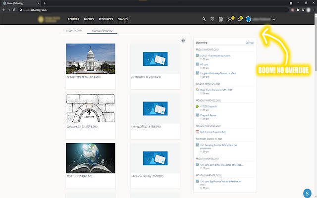 NOVerdue จาก Chrome เว็บสโตร์ที่จะใช้งานร่วมกับ OffiDocs Chromium ออนไลน์