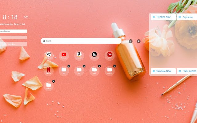 NovoSearch  from Chrome web store to be run with OffiDocs Chromium online